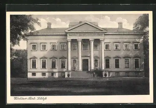 AK Wörlitz, Schloss im Park