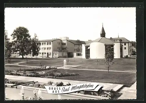 AK Bad-Mingolsheim, Sanatorium St. Rochus, Rheumaheilbad