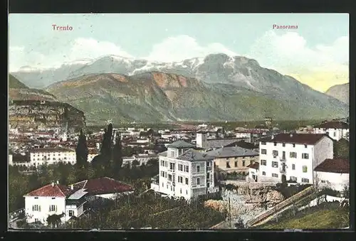 AK Trento, Panorama der Stadt