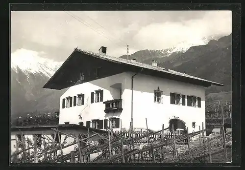 AK Algrund-Dorf, Blick auf den Fronkeller-Neubau