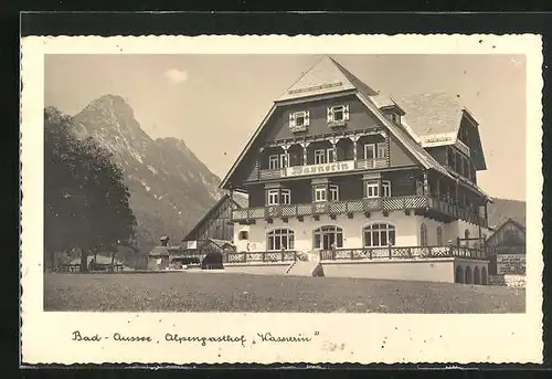 AK Bad Aussee, Gasthof Wasnerin