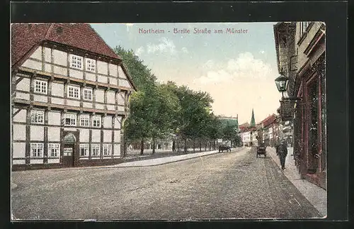 AK Northeim, Breite Strasse am Münster