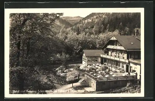 AK Tabarz i. Thür. Wald, Hotel und Pension Schweizerhaus