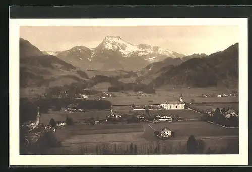 AK Reisach /Oberaudorf, Ortschaft mit Brünnstein