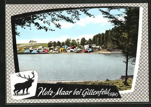 AK Gillenfeld, Campingplatz am Holz-Maar