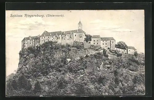 AK Riegersburg, Schloss auf Berg