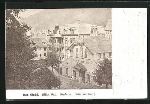 AK Dürnstein-Bad-Einöd, Altes Bad, Kurhaus