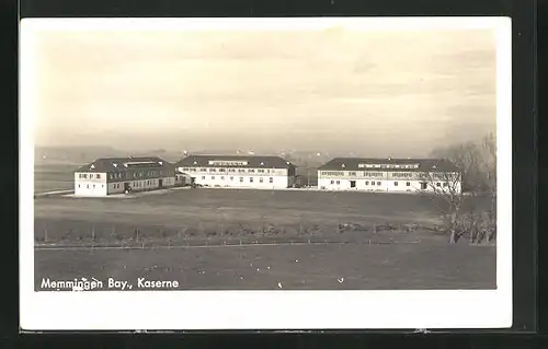 AK Memmingen /Bay., Kaserne in Alleinlage
