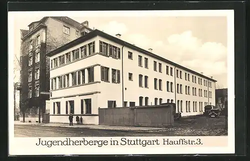 AK Stuttgart, Jugendherberge Hauffstrasse 3