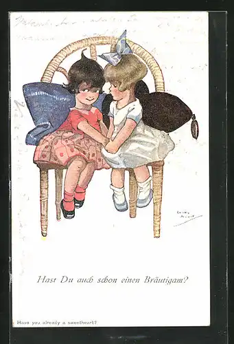 Künstler-AK Chicky Spark: Hast du auch schon einen Bräutigam?