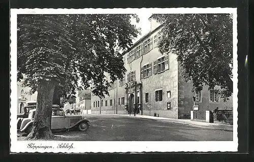 AK Göppingen, Strasse am Schloss