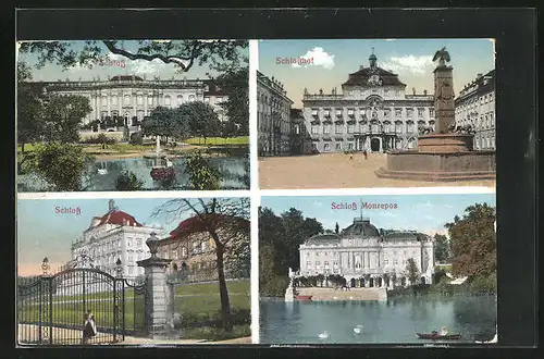 AK Ludwigsburg, Schloss, Schloss Monrepos, Schlosshof