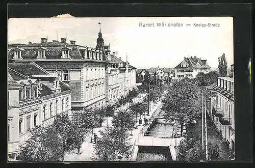 AK Wörishofen, Café an der Kneipp-Strasse