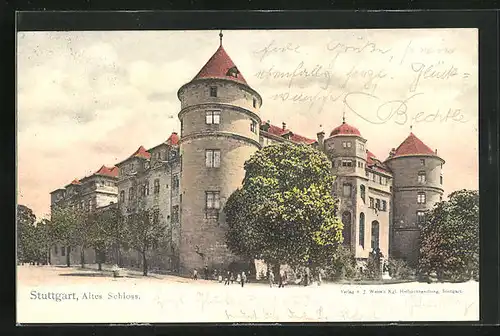 AK Stuttgart, Altes Schloss