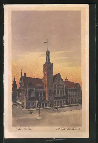 AK Chemnitz, Neues Rathaus