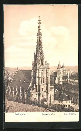 AK Esslingen, Frauenkirche und Stadtkirche