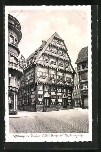 AK Esslingen, Altes Rathaus, Marktplatz