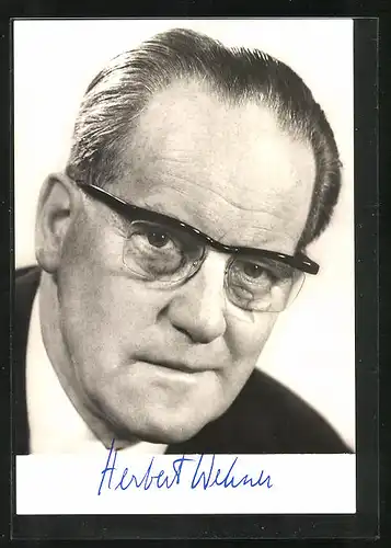 AK BRD, Herbert Wehner, Vorsitzender der SPD