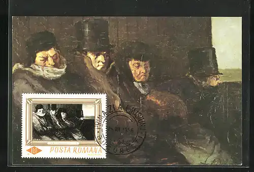 Maximum-AK Honore Daumier, Compartimentul de clasa a II-a