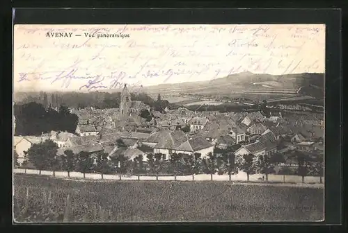 AK Avenay, Vue Panoramique