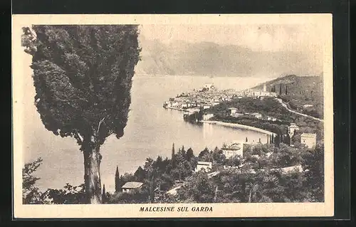 AK Malcesine sul Garda, Panorama der Stadt