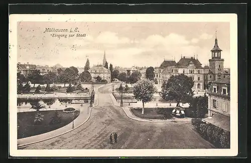 AK Mülhausen, Eingang zur Stadt