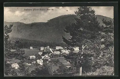 AK Aubure, Teilansicht der Gemeinde