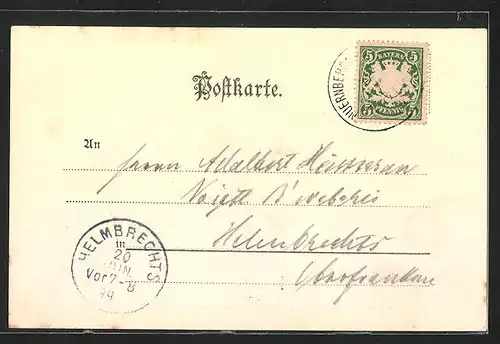 AK Stein / Rednitz, Freiherrn v. Faber Denkmal