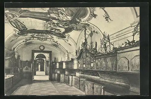 AK Ottobeuren, Kirche und Kloster, Sakristei, Innenansicht