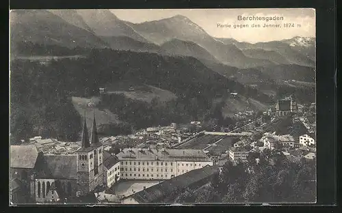 AK Berchtesgaden, Partie gegen den Jenner