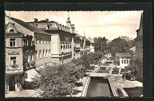 AK Bad Wörishofen /Allgäu, Kneipp-Heilbad, Kurpromenade mit Sebastianeum und Hotel Luitpold