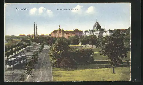 AK Düsseldorf, Kaiser-Wilhelm-Park