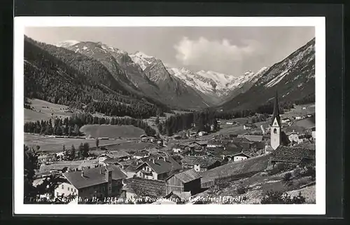 AK Trins, Teilansicht gegen Feuersteine u. Gschnitztal