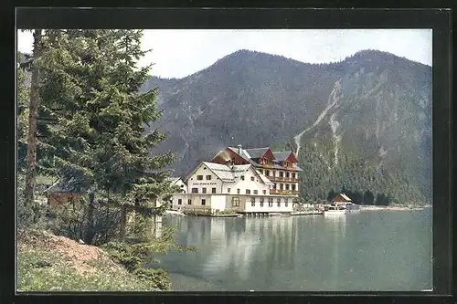 AK Breitenwang, Hotel Forelle am Plansee