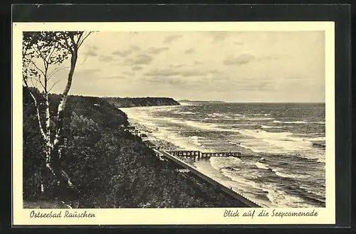 AK Rauschen, Blick auf die Seepromenade