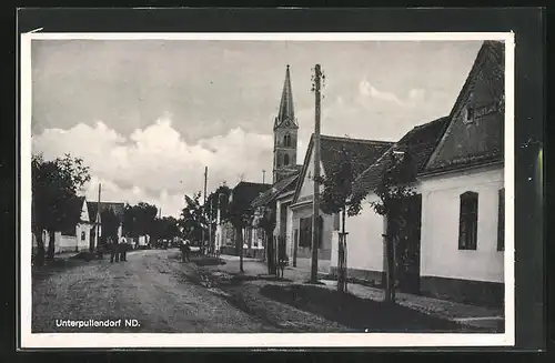 AK Unterpullendorf, Strasse zur Kirche