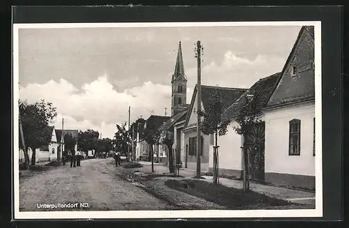 AK Unterpullendorf, Strasse zur Kirche