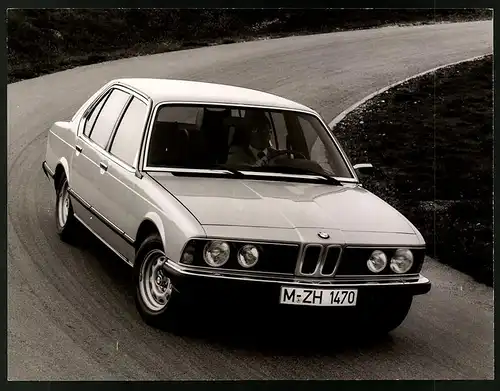 Fotografie Auto BMW 733i E23, Limousine Kfz-Kennzeichen München