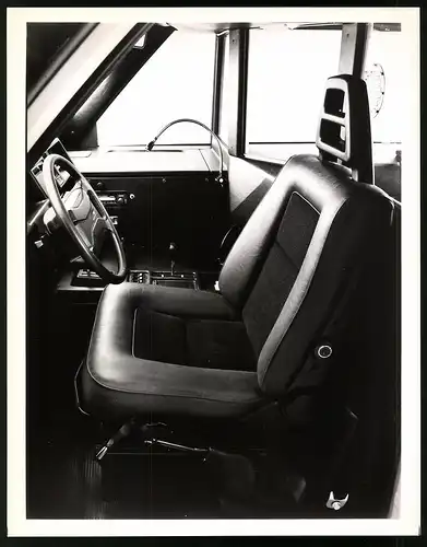 Fotografie Auto Volvo Prototyp, Taxi Cockpit, Grossformat 25 x 20cm