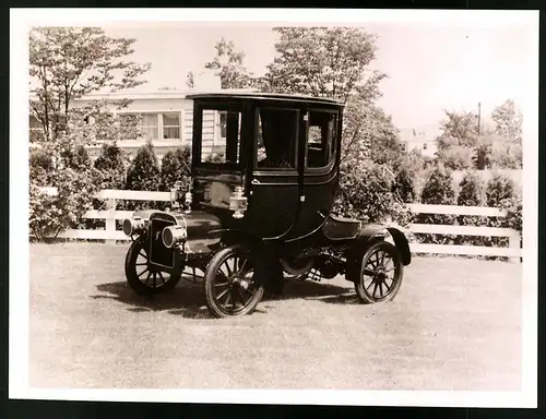 Archiv-Fotografie Auto Cadillac Doctor's Coupe von 1906, Grossformat 25 x 18cm