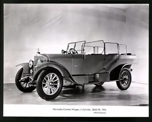 Archiv-Fotografie Auto Mercedes 28 /60 PS, offener Reisewagen