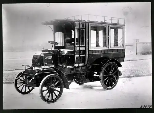 Archiv-Fotografie Bus Marienfelder Omnibus von 1903