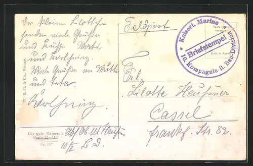 Künstler-AK sign. F. Wiesenthal: Boxer bettelt ein Kind an