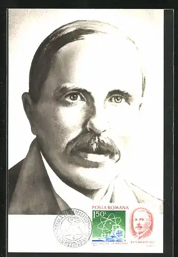 Maximum-AK Portrait von Ernest Rutherford of Nelson
