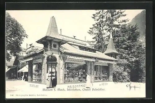 AK Interlaken, Maison F. Mack, Chalet Belvédère