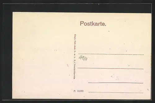 AK Kemnath, Kulmainer Strasse mit Post