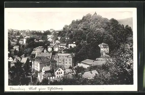 AK Sonnenburg, Blick zum Schlossberg