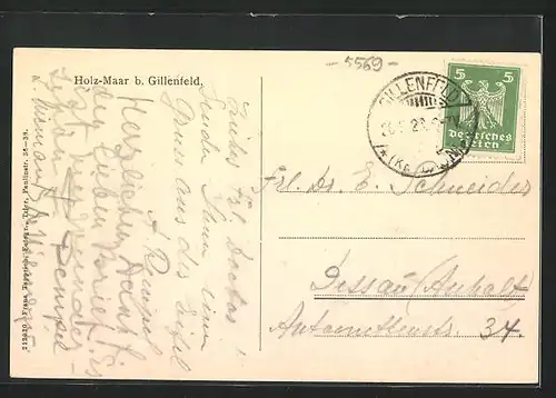 AK Gillenfeld, Holz-Maar