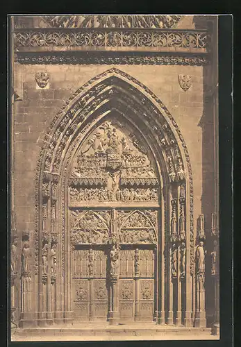 AK Nürnberg, Portal der St. Lorenzkirche