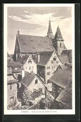 AK Ansbach, Blick auf die St. Johanniskirche